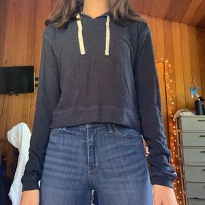 hollister sweater crop top
